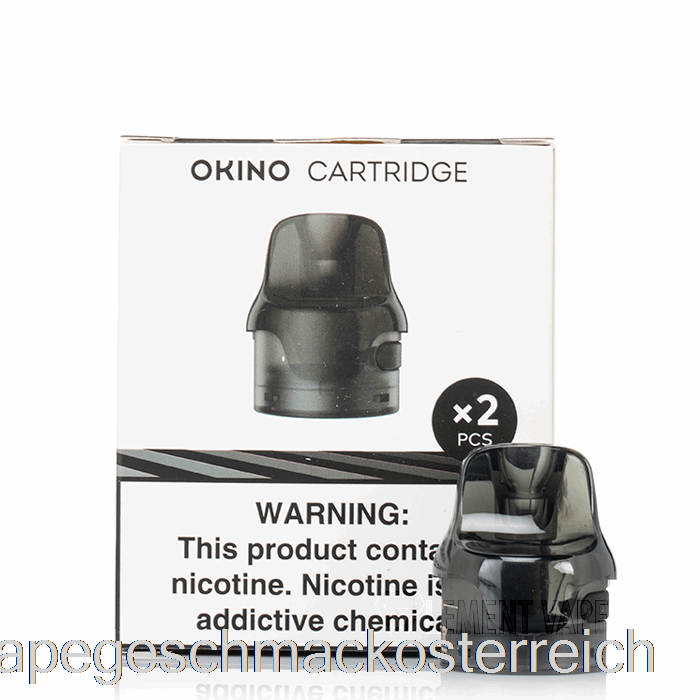Innokin Okino Ersatz-Pods, 4 Ml, Nachfüllbare Pods, Vape-Geschmack